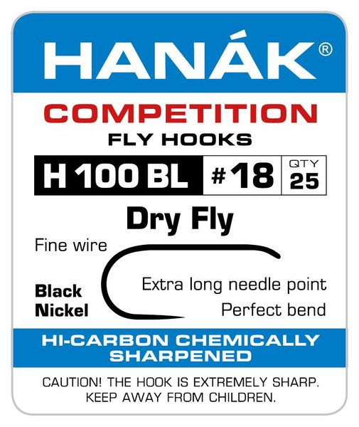 Hanak H 100 BL Dry Fly Hook